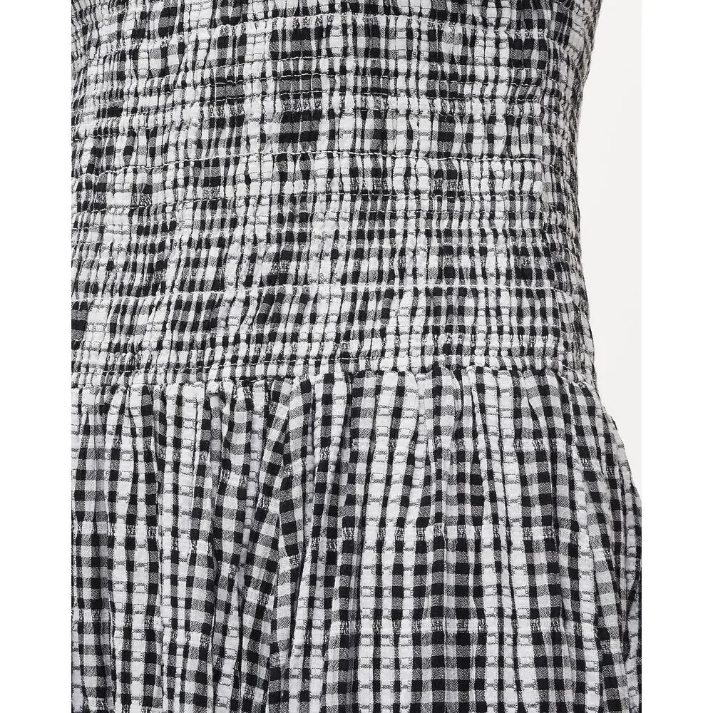 J.Crew Lina midi dress in gingham PS